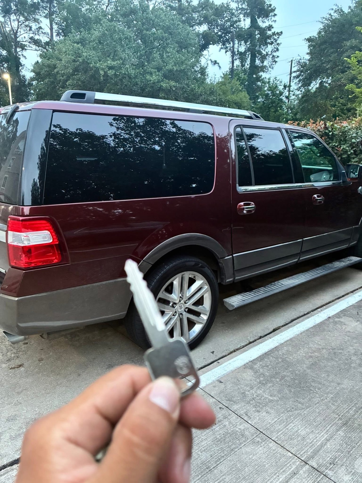 Ford Expedition replacement key cut on-site