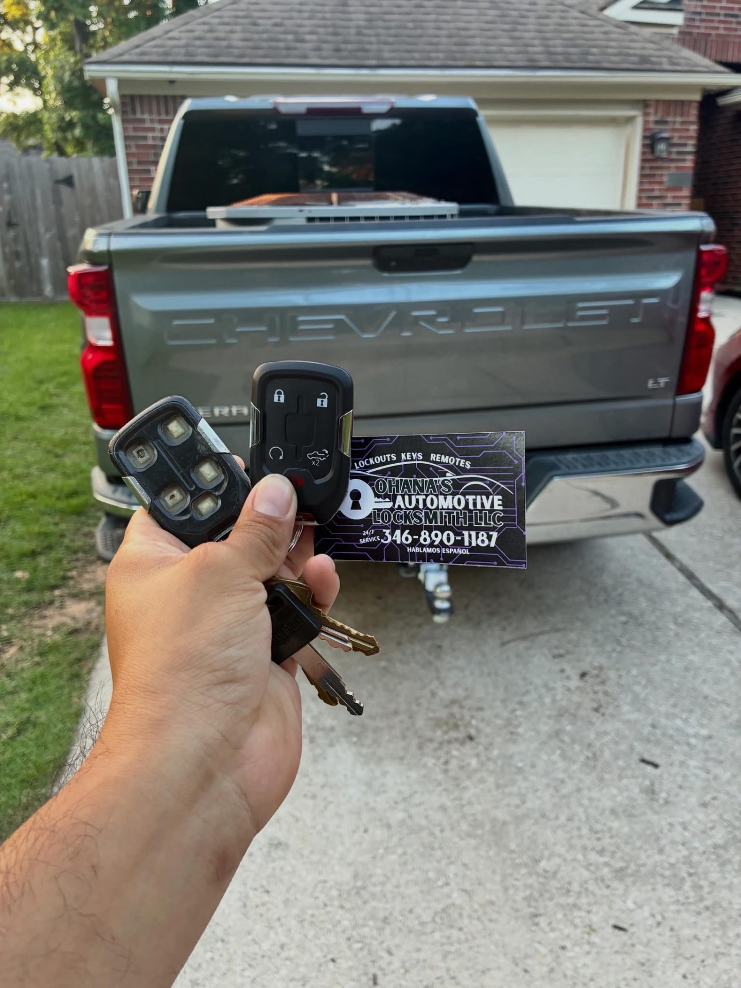 Chevrolet Silverado smart remote replacement